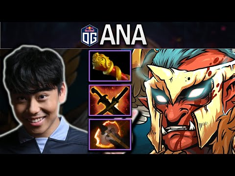 OG.ANA SMURF TROLL WARLORD WITH 19 KILLS - DOTA 2 7.29 GAMEPLAY