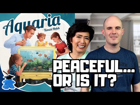 Aquaria Board Game Review - A Relaxing Brain Burner