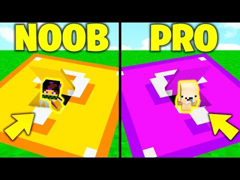 CASA SEGRETA LUCKYBLOCK NOOB vs PRO - Minecraft ITA