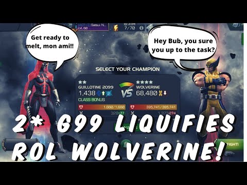 2* G99 Destroys Realm of Legends Wolverine | Marvel Contest of Champions