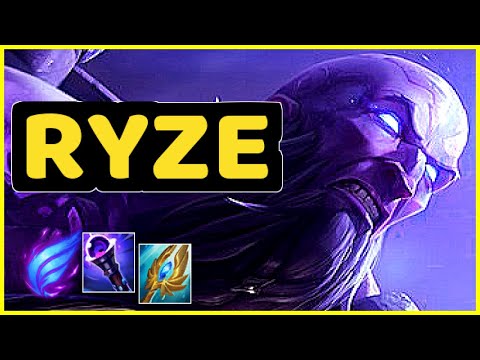 RYZE VS EKKO MID GAMEPLAY