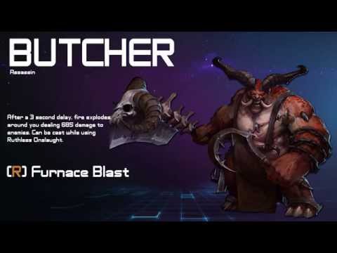 Butcher Abilities - Heroes of the Storm
