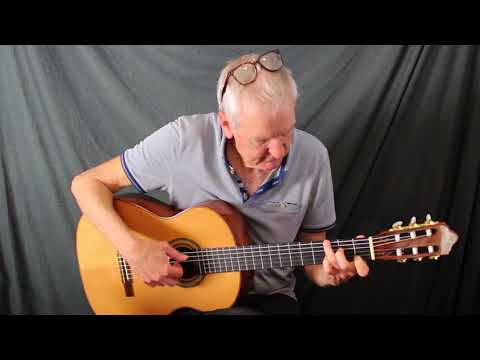 Ashley Sanders Latice braced classical guitar