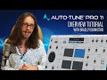 Auto-Tune Pro 11 - Tutorial with Bradley Denniston