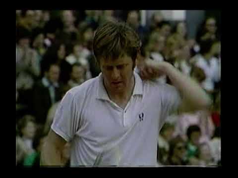 Rosewall vs  Richey Wimbledon QF 1971 highlights