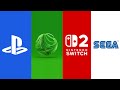 All Xbox Nintendo PlayStation Sega Startups Switch 2 Unused Brand ID