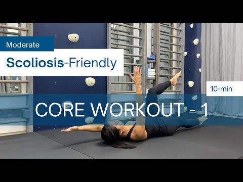 10-Min Scoliosis-Friendly Core Workout 1 | Exercises to Support Your Spine