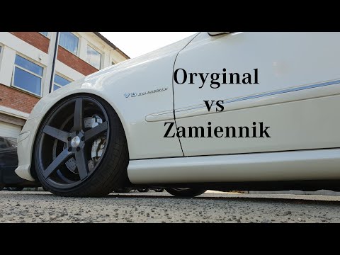 Thumbnail for Mercedes W211/W219 - Wahacze (banany) ori vs zamiennik by W211