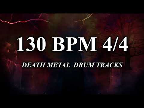 130 BPM 4/4 Double Pedal Drum Beat