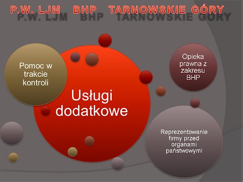 Videoprezentacja oferty usług BHP dla rejonu Tarnowskich Gór