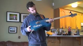 Video thumbnail for Dan From Ottawa Tried The Blue Guitar (Chapman ML-3 Traditional Satin Blue) by Woodeso's Guitar Mods