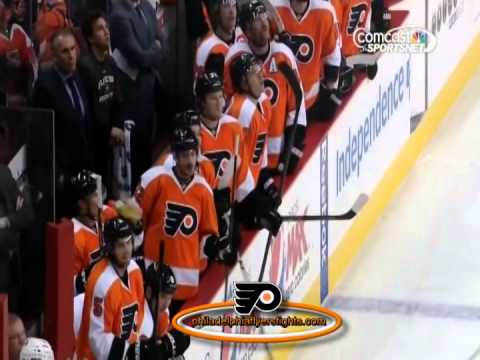 027  Nov 19, 2013 Colin Greening vs Luke Schenn Ottawa Senators vs Philadelphia Flyers