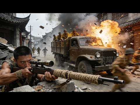 狙擊電影！日軍囂張出行，怎料被中國狙擊手伏擊，槍槍精準爆頭！ ⚔️ 抗日 MMA | Kung Fu