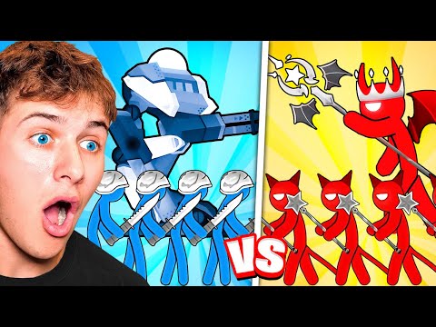 BECKBROS React To Red v Blue STICK WAR TOURNAMENT