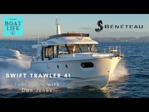 2021 Beneteau Swift Trawler 41 - Sea trial with fuel burn and speed test with Dan Jones