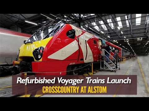 Refurbished CrossCountry Voyager Trains Are Here!
