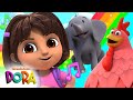 Sing Dance With Dora 5 Un Elefante Se Balanceaba Dora Friends