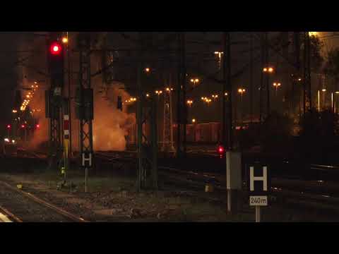 41 1144 and 44 1486 departing Eisenach during the Br44 Plandampf in 2018