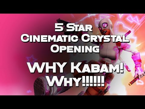 5 Star Cinematic Crystal Opening - The Pain is REAL!