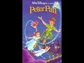 Opening To Peter Pan 1990 VHS Disney