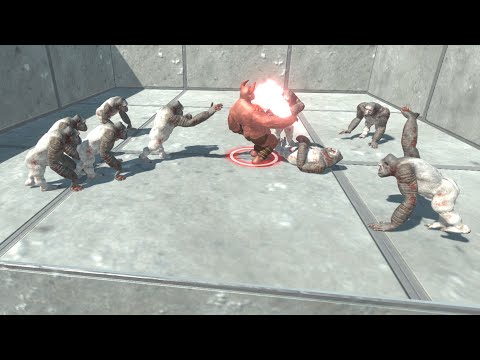 10 MINI GORO vs EVERY UNIT   Animal Revolt Battle Simulator