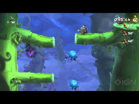 Rayman Legends Walkthrough: Toad Story - The Winds of Strange (Invasion)