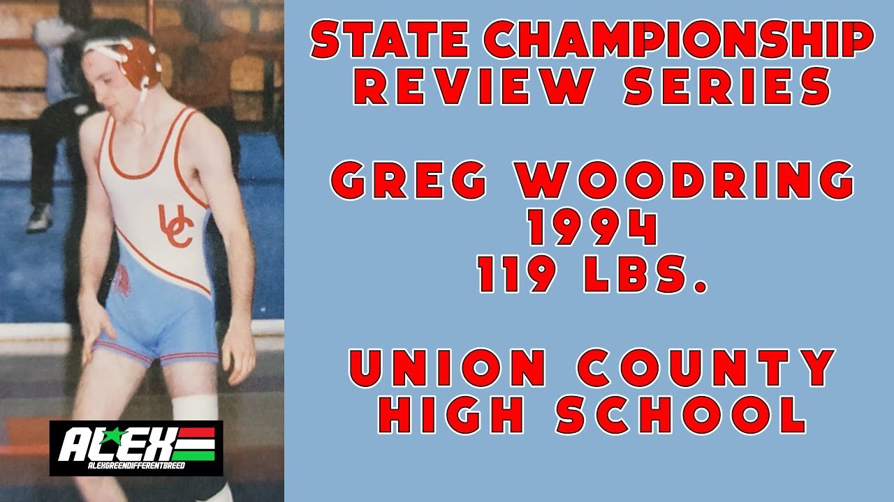 State Wrestling Championship match review w/ Greg Woodring (Union County; 1994 119 lbs.)