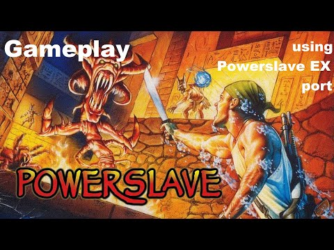 PowerSlave using Powerslave EX Port Gameplay