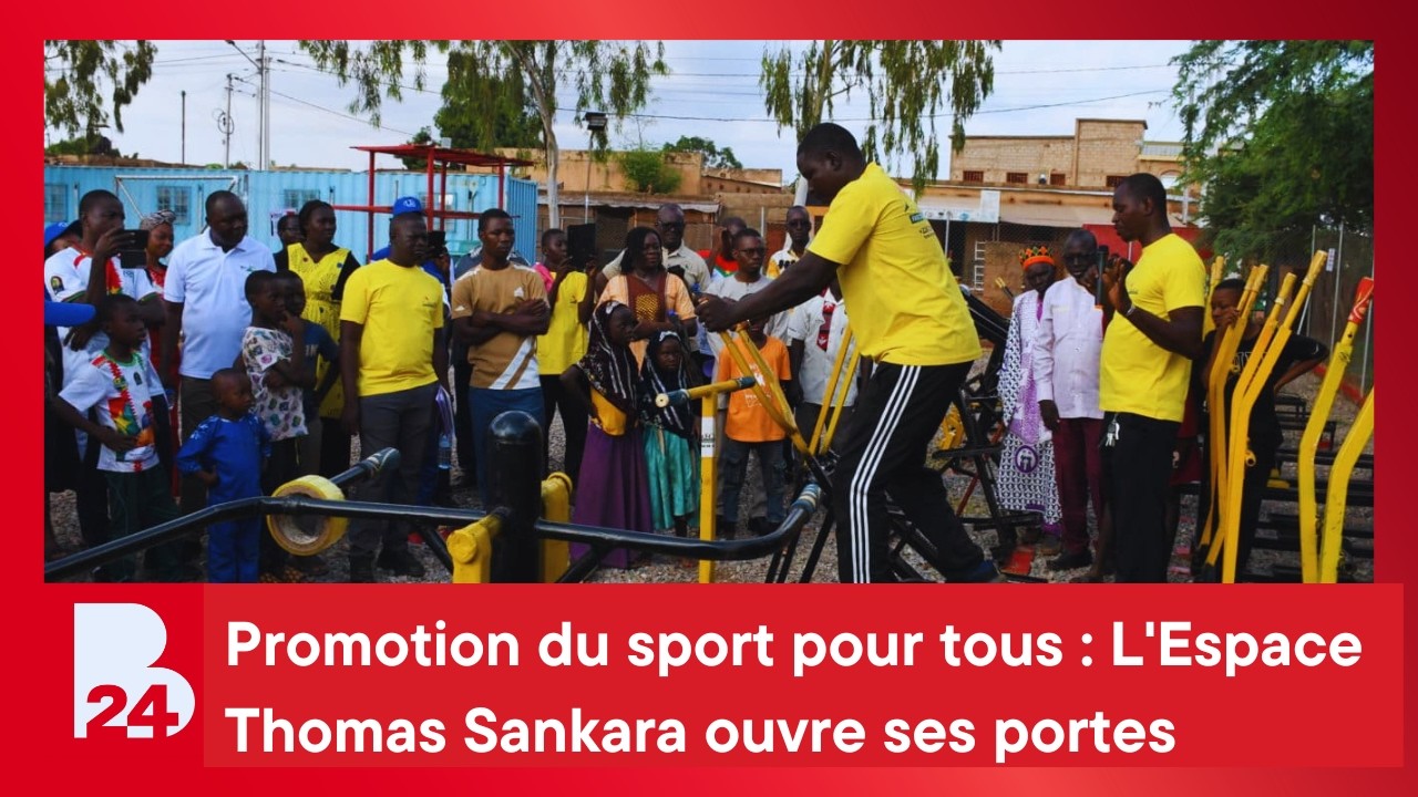 Promotion du sport pour tous : L'Espace Thomas Sankara ouvre ses portes