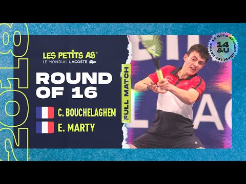 Les Petits As 2018 | Boys Round of 16 | César Bouchelaghem vs. Etienne Marty
