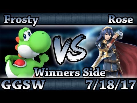 GGSW 31 - Frosty (Yoshi) Vs. Rose (Lucina) Smash Wii U Winners Side - Smash 4