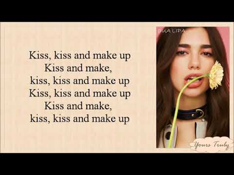 Dua Lipa & BLACKPINK - Kiss and Make Up (Easy Lyrics)