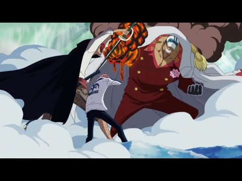 Shanks arrives at Marineford