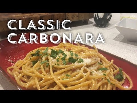 How To Make Bucatini Carbonara Without Cream