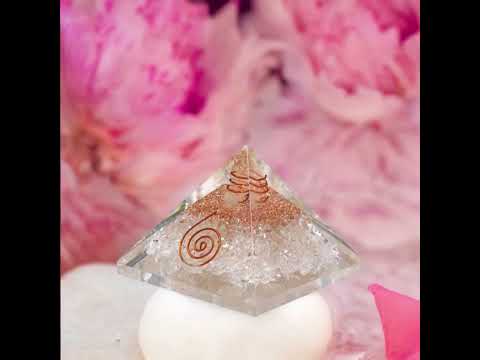 Clear Quartz Orgone Pyramid, For Vastu