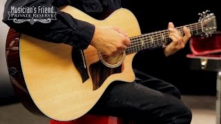 Video thumbnail for Taylor 600 Series 612ce Grand Concert Acoustic-Electric Guitar by Musician's Friend