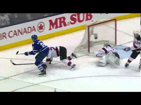 Bozak 1-0 Goal - Devils vs Maple Leafs (Jan 12, 2014)
