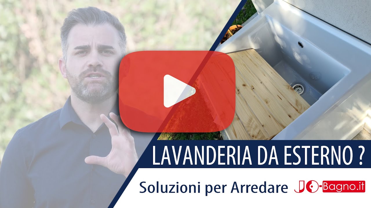 Lavanderia Esterna Scopri REGINA, Lavatoio da Esterno in Resina e Ceramica Resistente e Funzionale.