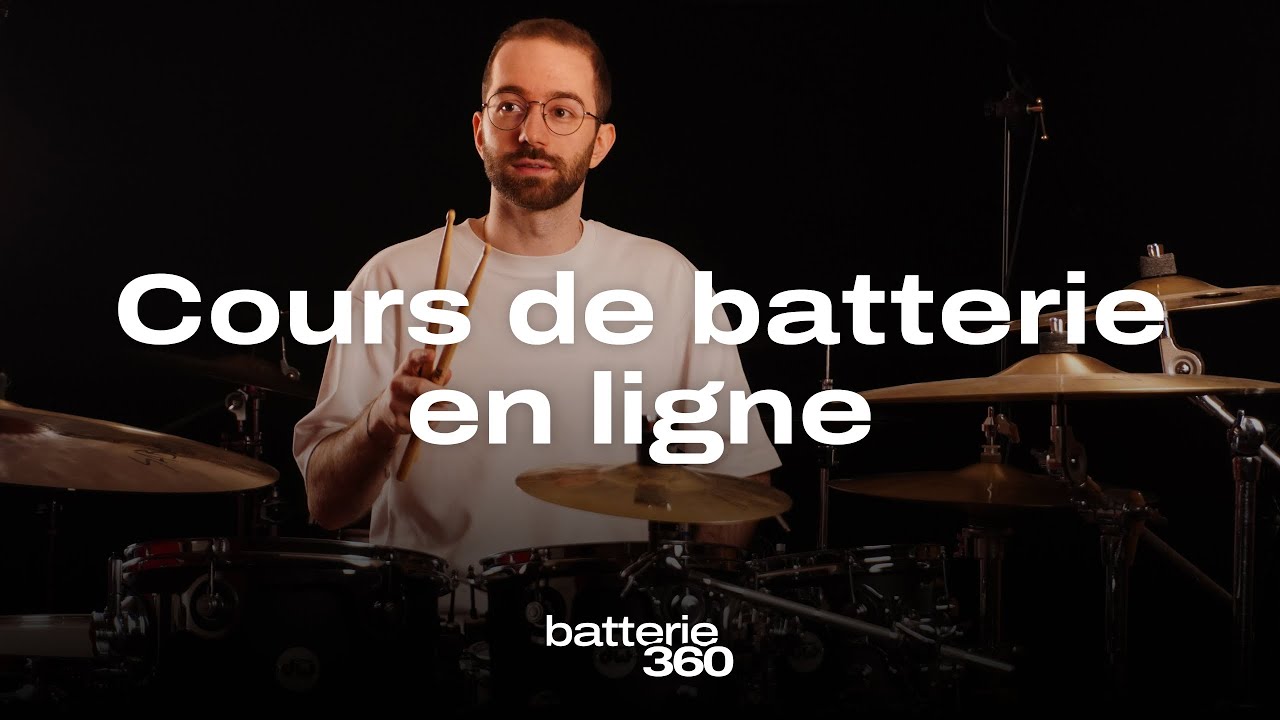 Présentation de Batterie360 - Nouvelle plateforme de cours de batterie en ligne