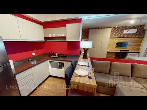Lifespace Curitiba   CU2807 - Apartamento Mobiliado para Locação - Alugar Apartamento em Curitiba