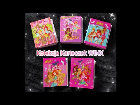 Kolekcja Karteczek i Naklejek WINX