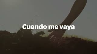 CUANDO ME VAYA - LA ADICTIVA (LYRIC VIDEO)