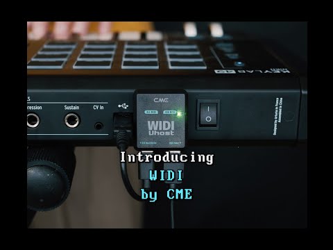 CME Wireless MIDI for USB MIDI with Shook Music - WIDI Uhost & WIDI Bud Pro
