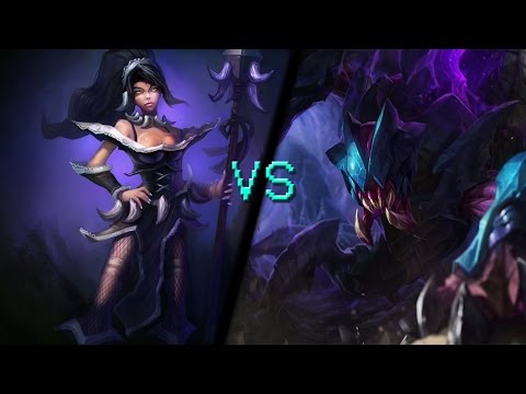 Nidalee vs Rek`Sai Top(Speedrun)