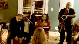 KAHIL EL'ZABAR & NTOZAKE SHANGE (w/ COREY WILKES & ALEX HARDING): "Eternal Triangle" by Sonny Stitt