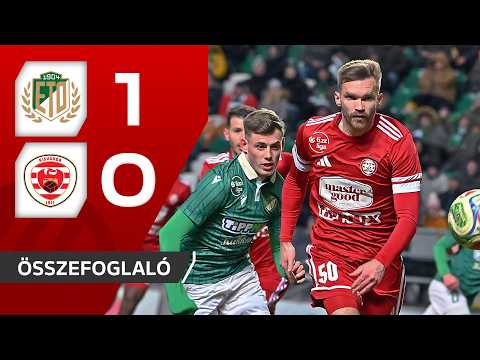 Fizz Liga: ETO FC–Kisvárda 1–0 | összefoglaló