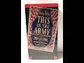 Opening And Closing To This Is The Army VHS 1984