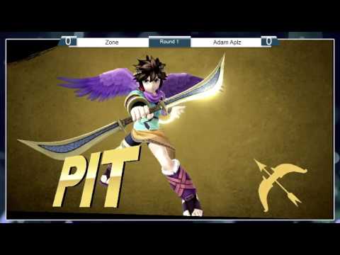 Sm4sh: NHSSBVI - Zone (DeDeDe) Vs Adam Aplz (Pit) - Winners RD 1