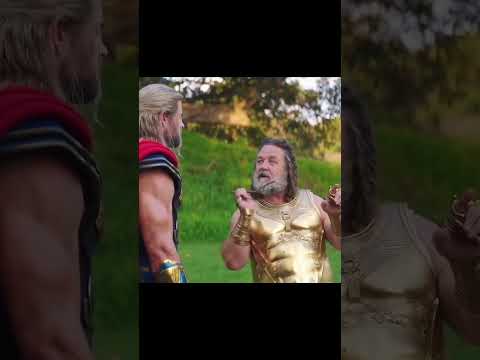 Interesting Detail in Thor vs Zeus / THOR LOVE AND THUNDER - Thunderbolt