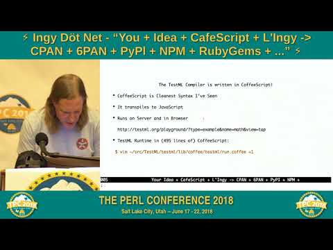 LIGHTNING TALK: Ingy döt Net - "You + Idea + CafeScript + L’Ingy"